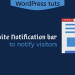 Website notification bar