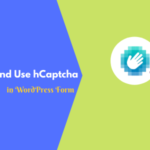 hcaptcha in wordpress form