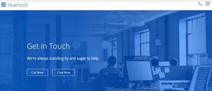 bluehost support