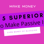 make passive income