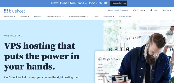 bluehost vps hosting 